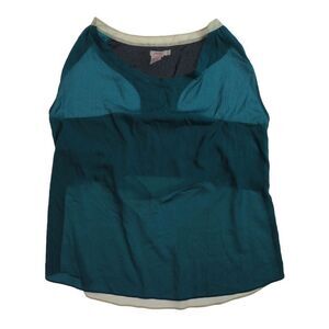 Fourty's Womens Racerback Pullover Blouse, Green, NWT